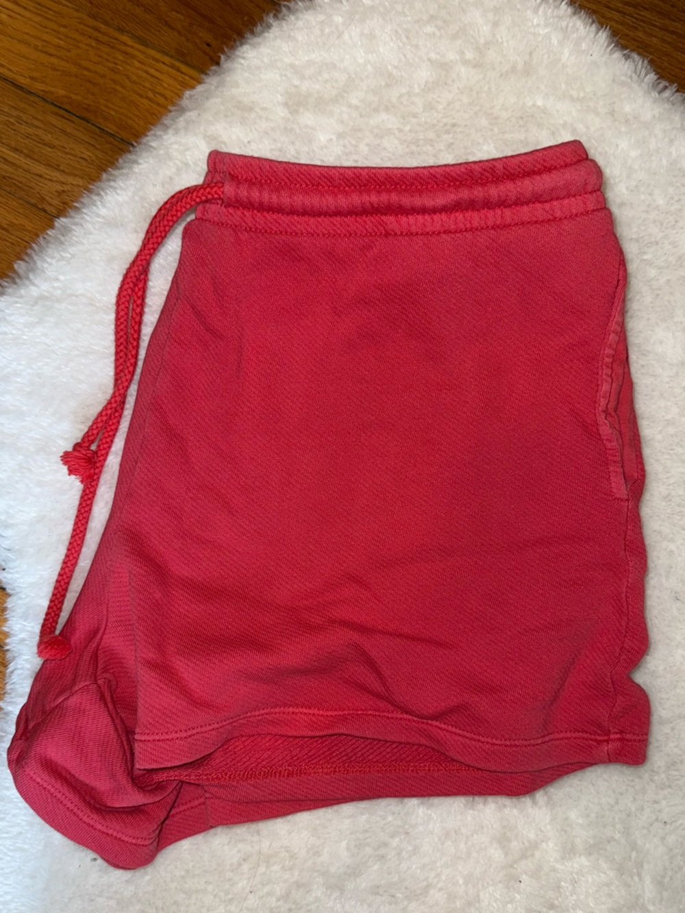 Universal Thread Bright Red Knit Shorts with Drawstring